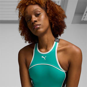 Puma Form Knit Seamless Long Sleeve Top Womens, Sparkling Green, extralarge